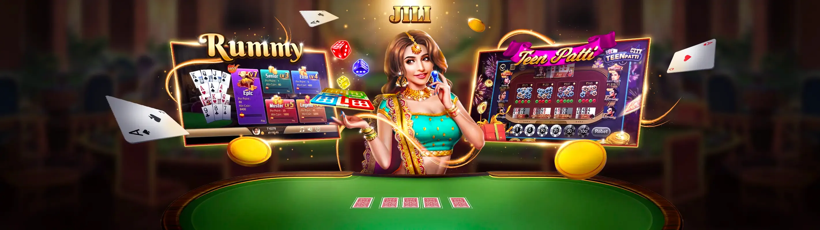 Bàn Baccarat trực tuyến Kuwinbet với người chia bài thật